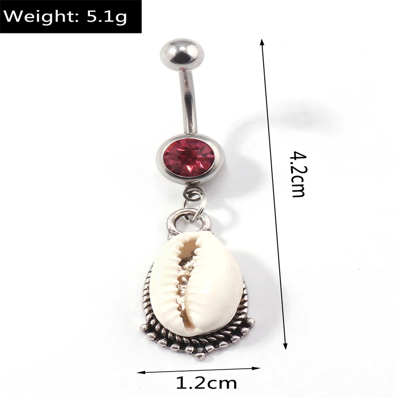 Mode Obst Kirsche Bauchnabel Ringe Sexy Nabel Ringe Bauch Piercing Körper Schmuck für Frauen Mädchen Party Urlaub Schmuck Geschenke – Detail 8