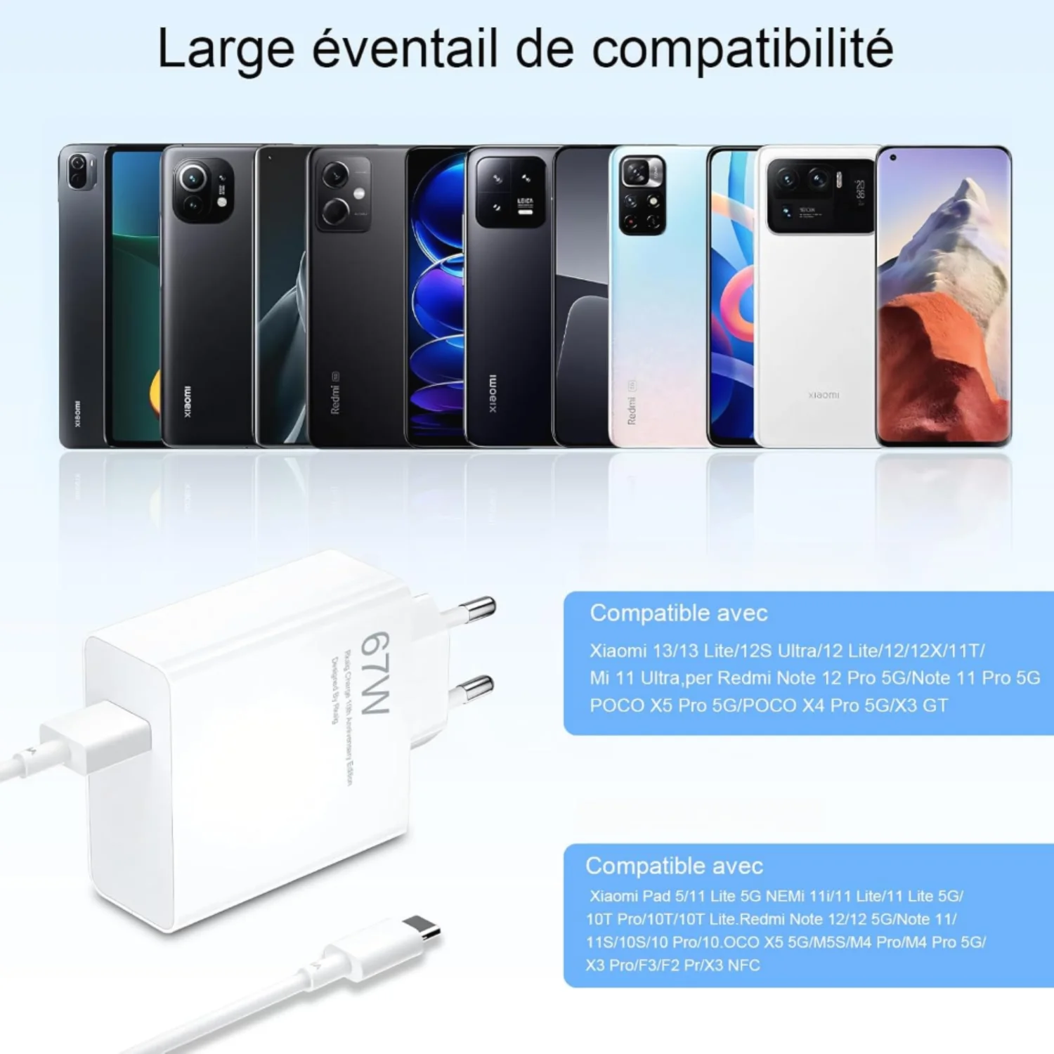 6A 67W Ultra Fast Charger Cable for Xiaomi 11 12 Lite 13T 14T Redmi Note 10 11T 12 13 14 POCO X3 X4 X5 Type C USB Charging Cable image 6
