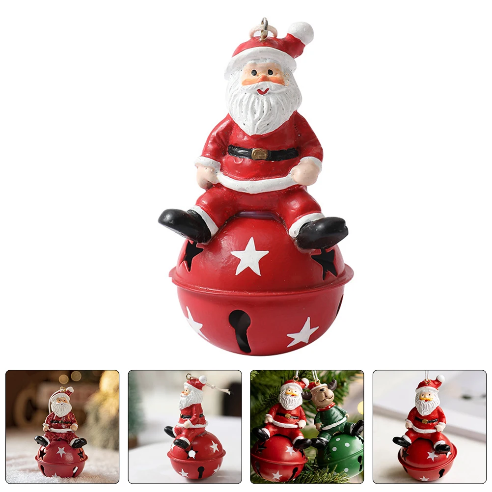 

Creative Christmas Bell Santa Hanging Decor Tree Xmas Party Ornaments Christmas Pendant Xmas Tree Ornaments Party Props