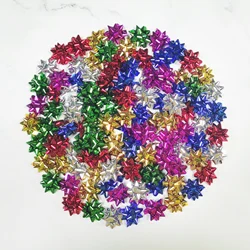 Low Price Christmas Mini Gift Bows Assortment 120PCS Mixed Colors for DIY Gift Wrapping Decorate Holiday Party Birthday Wedding
