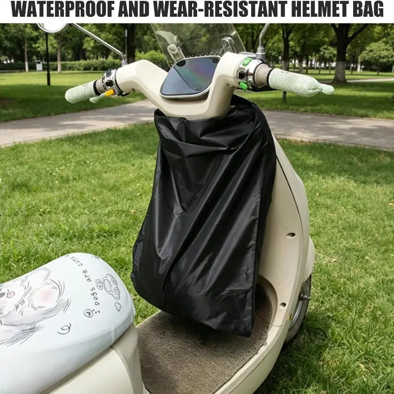 【MO】Oxford Cloth Electric Scooter Helmet Bag Waterproof Dustproof Antitheft For Outdoor Commuting Riding Helmet Bags