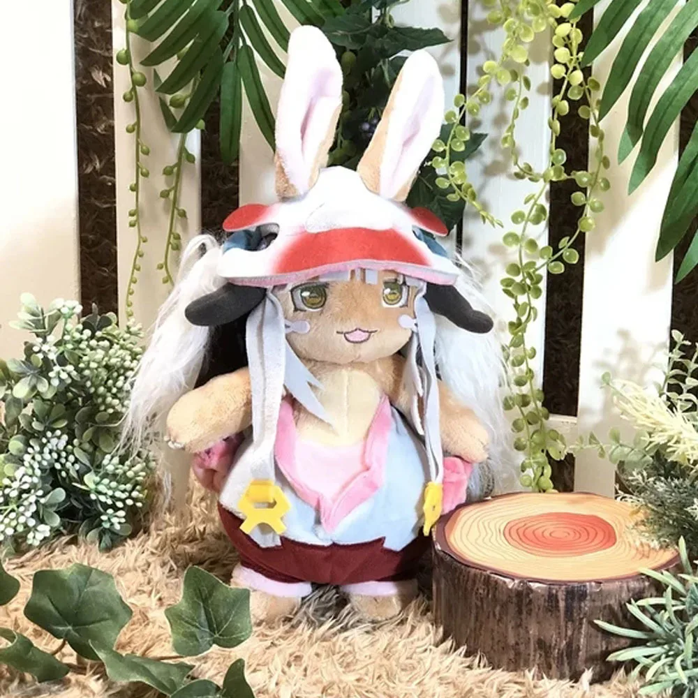 35cm New Anime Made In Abyss Nanachi Plush Doll Toys Long Ears Rabbit Bunny Soft Doll Toys Cute Doll Creative Gift for Children