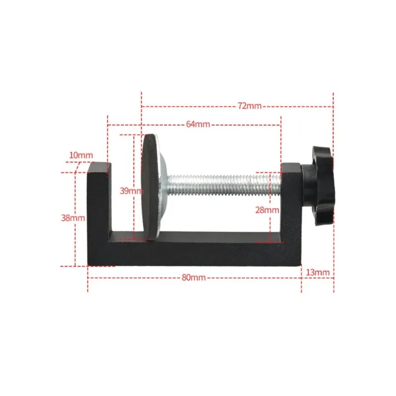 Nuovo hardware per armadio Jig Cassetto anteriore portatile Morsetto per la lavorazione del legno Morsetto per installazione dell'armadio Clip di fissaggio del cassetto regolabile Caldo