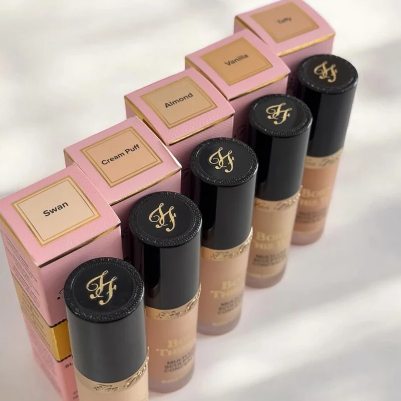 Too Faced Foundation Swan Snow Concealer Cream Lightweight Long‑wear Concealing Foundation Coverage Contour To Correct Skin Tone