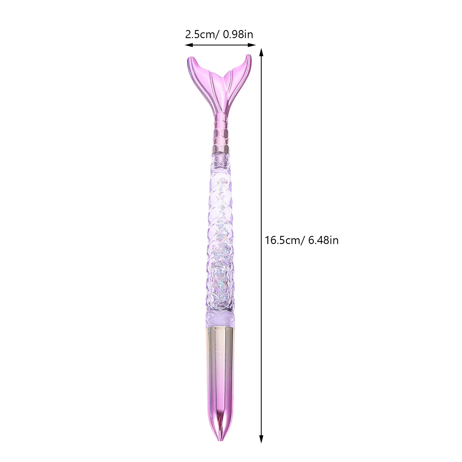 4 قطع من أقلام جل حورية البحر قرطاسية لأقلام الكتابة المقاومة للعض للمدرسة والهدايا الإبداعية وأدوات مكتبية للطلاب