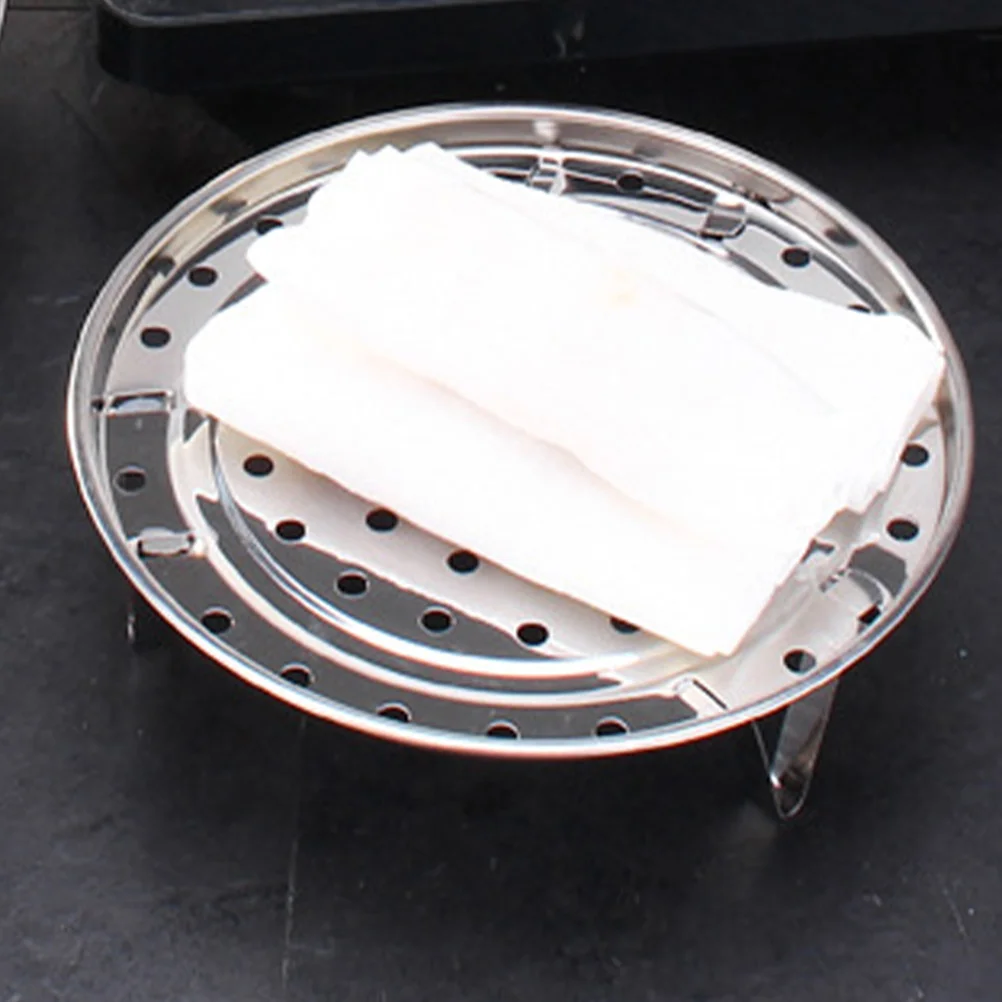 

Stainless Steel Steaming Rack Lightweight Steamer Basket for Pot Seafood Rice Egg Steamer Insert for Cooking