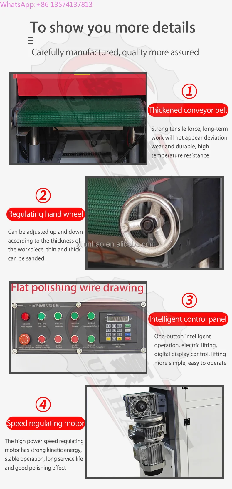 

110V/220V Electric Belt Sander 915*50 Vertical and Horizontal Dual-purpose Sanding Belt Machine Grinder