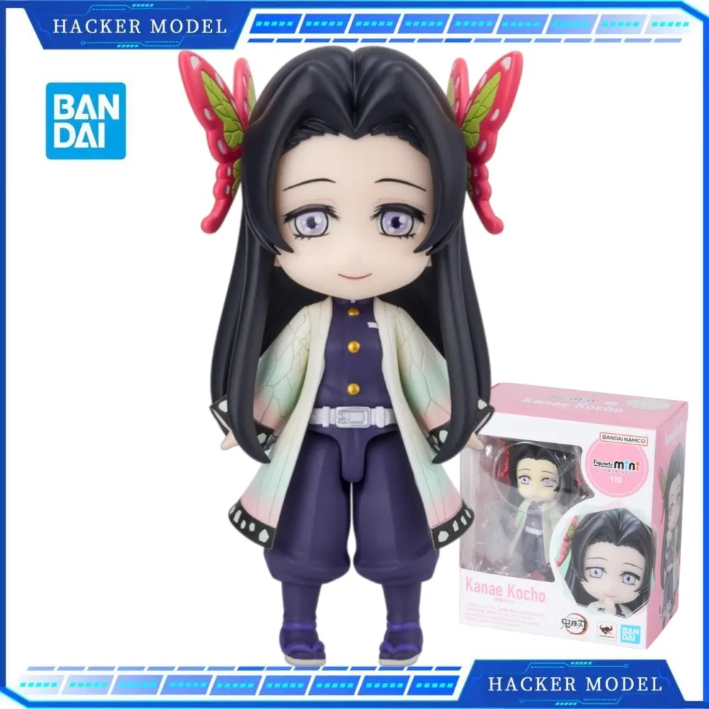 Bandai Figuarts Mini Demon Slayer‌ ‌Kochou Kanae‌ Figure Anime Character Model Toy Desktop Ornament Collectible Birthday Gift