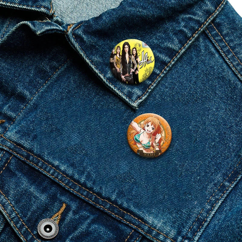 Pop Culture Badge Britney Jimi Hendrix Brooches Retro Music Collectible Lapel Pin for Backpack Hat Clothes Decor Music Fans Gift