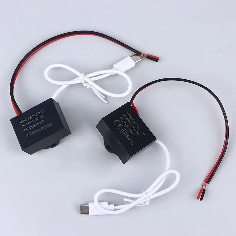 1PCS Waterproof 220V To 5V 1A/2A Wireless Video Camera Power Transformer For Household WiFi Monitoring Camera Adapter-Homeclub