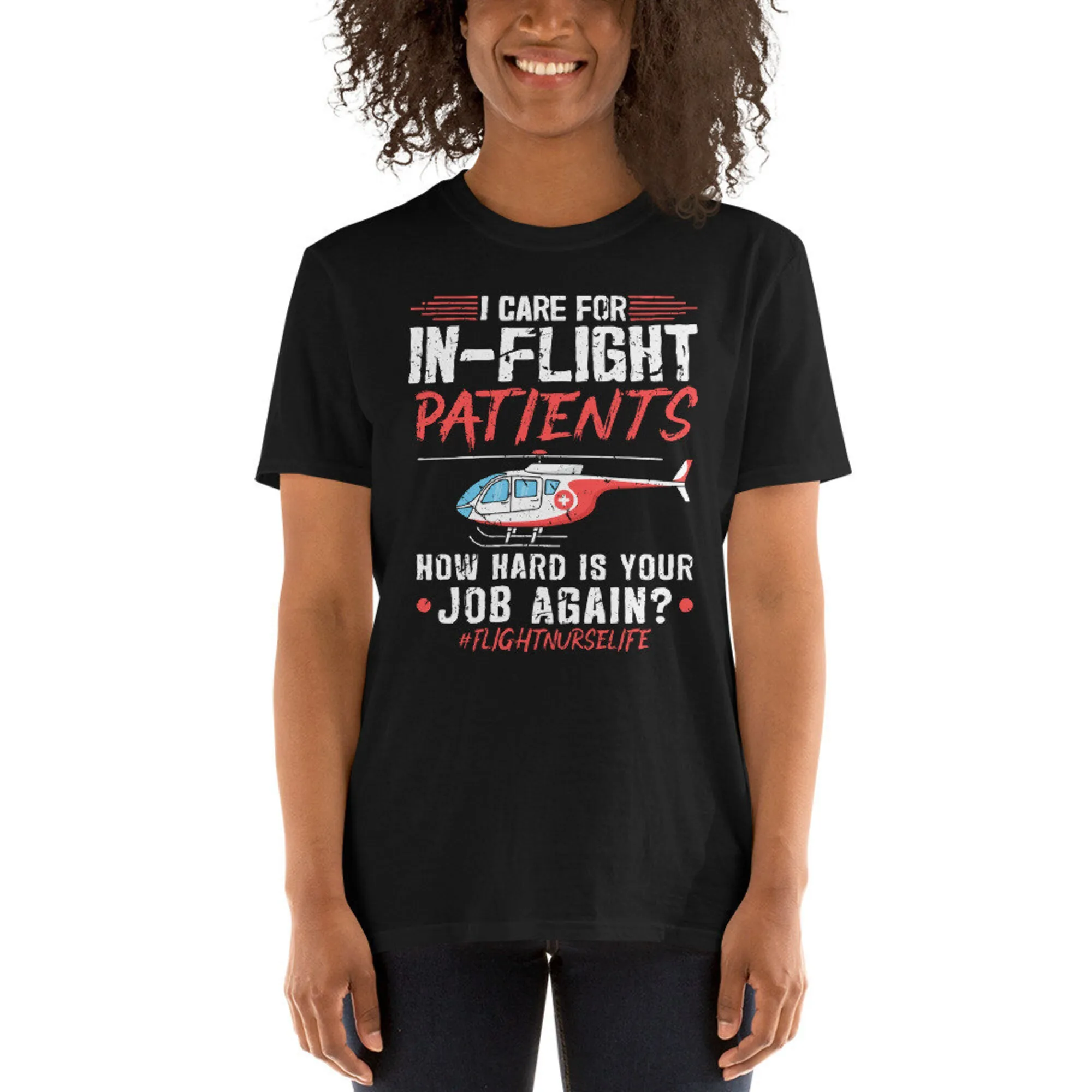 Flight Nurse Helicopter Emergency Aeromedical Evacuation Unisex T-Shirt