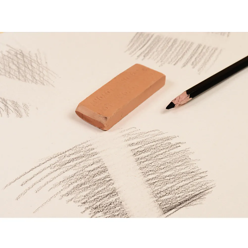 40Sheets Sketch Paper Slightly Yellow Recycled Material Smooth Surface for Drawing Watercolor Sketching Pastels Crayons Paper