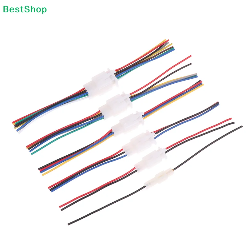 1Pc 2.8MM 1/2/3/4/6/9Pin Electrical Automotive Quick Connector Male Female Socket Cable Terminal Plug For Motorcycle E-bike Car