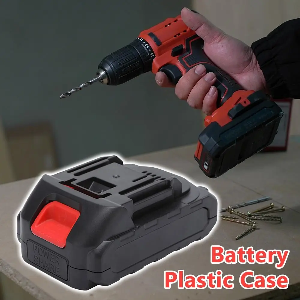 Plastic Battery Plastic Case DIY for 18650 Makita Nylon Shell Battery Board CaseElectric Drill Case Black Circuit Board