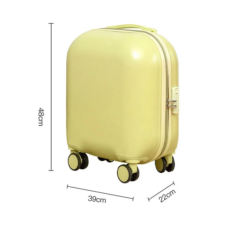 Imagem -05 - Trolley Box With Rolling Wheel For Kids Travel Carry Case Roupas para Meninos e Meninas Bagagem de Grife