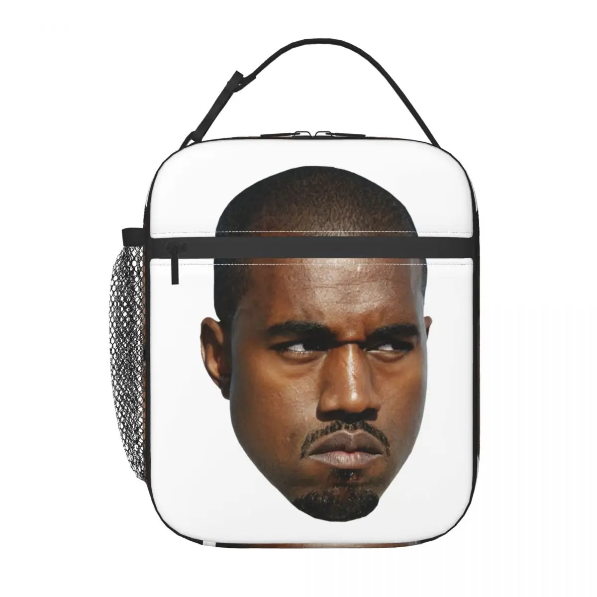 Custom Funny Kanye West Meme Lunch Bag Men Women Cooler Thermal Insulated Lunch Boxes for Adult Office