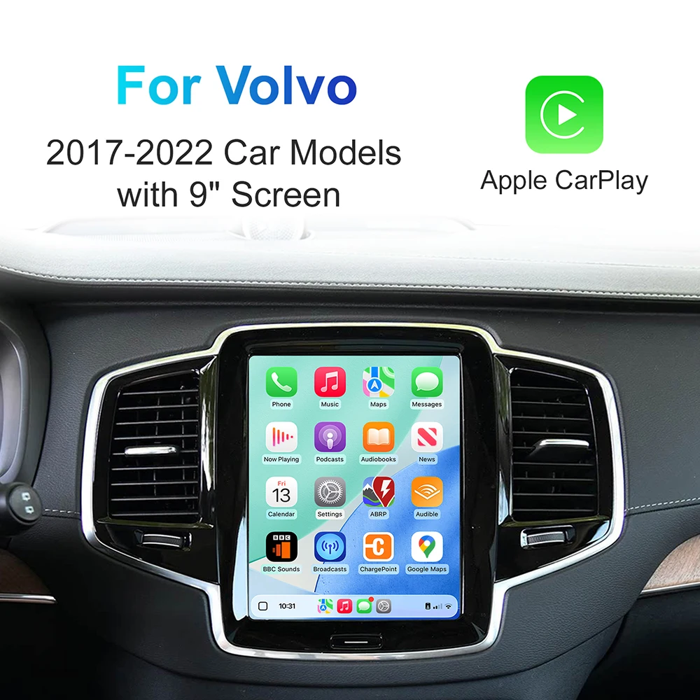 New Wireless CarPlay Android Auto retrofit kit decoder box CarPlay Interface for Volvo V60 V90 S60 XC40 XC60 XC90 S60 S90 2017-2