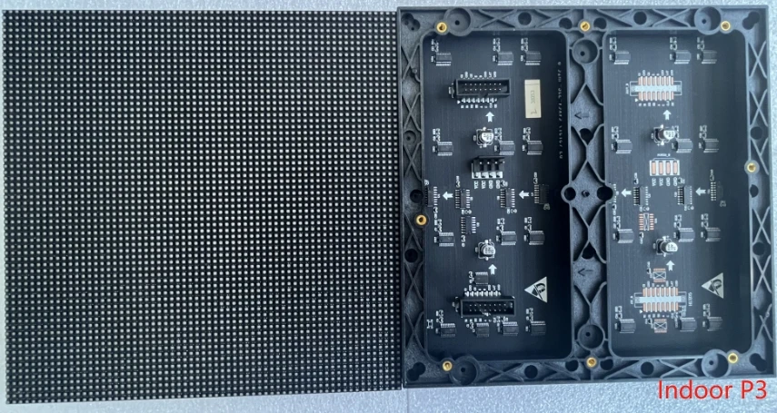 Indoor LED Display Screen  P3mm Fixed Video Wall for Advertising Shopping Malls with Modules Billboard Display Stock view 2