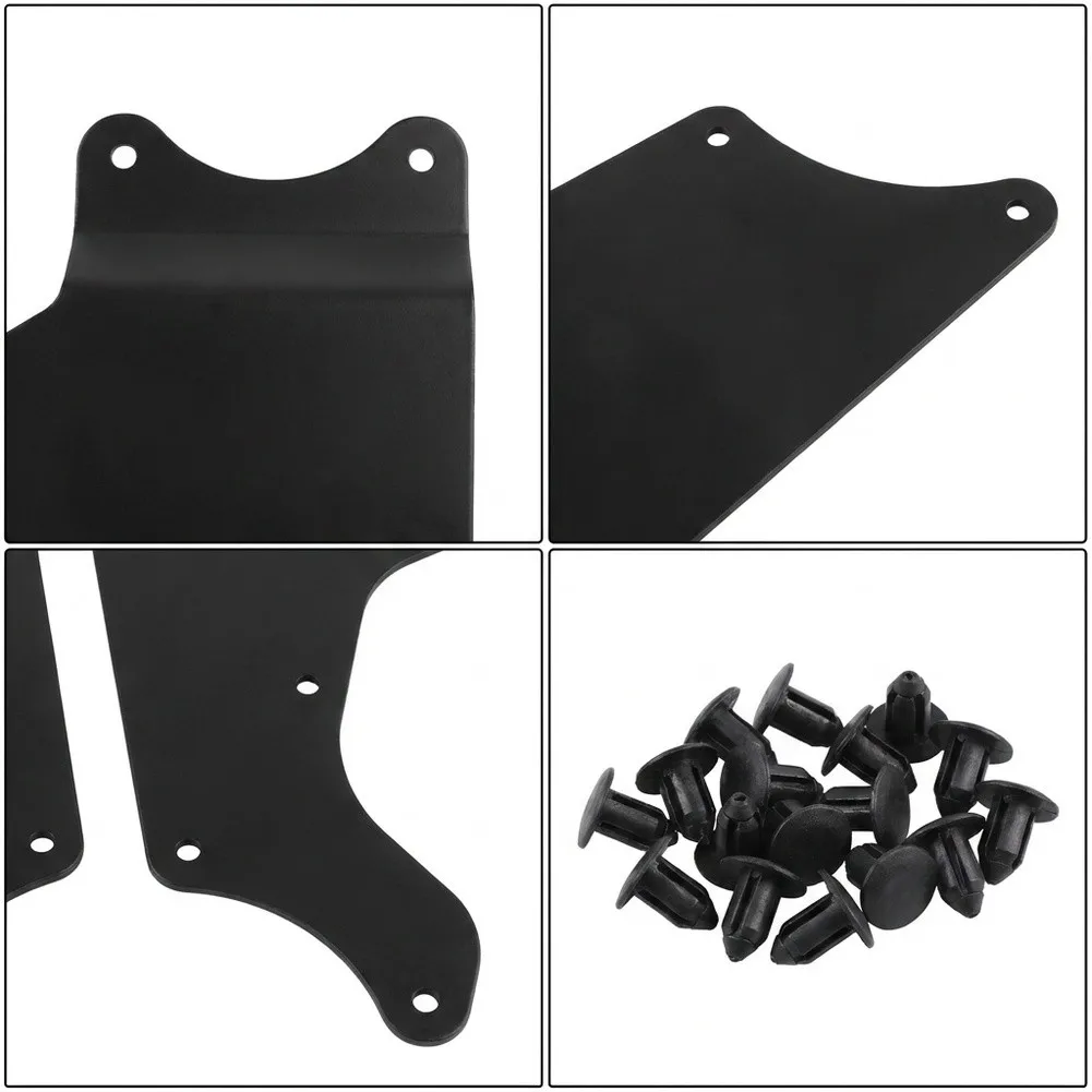 4Pcs Front Fender Liner Kit For Toyota Hilux 2016-2022 Plastic Mud Guard Shield Replacement Part 53885-KK020
