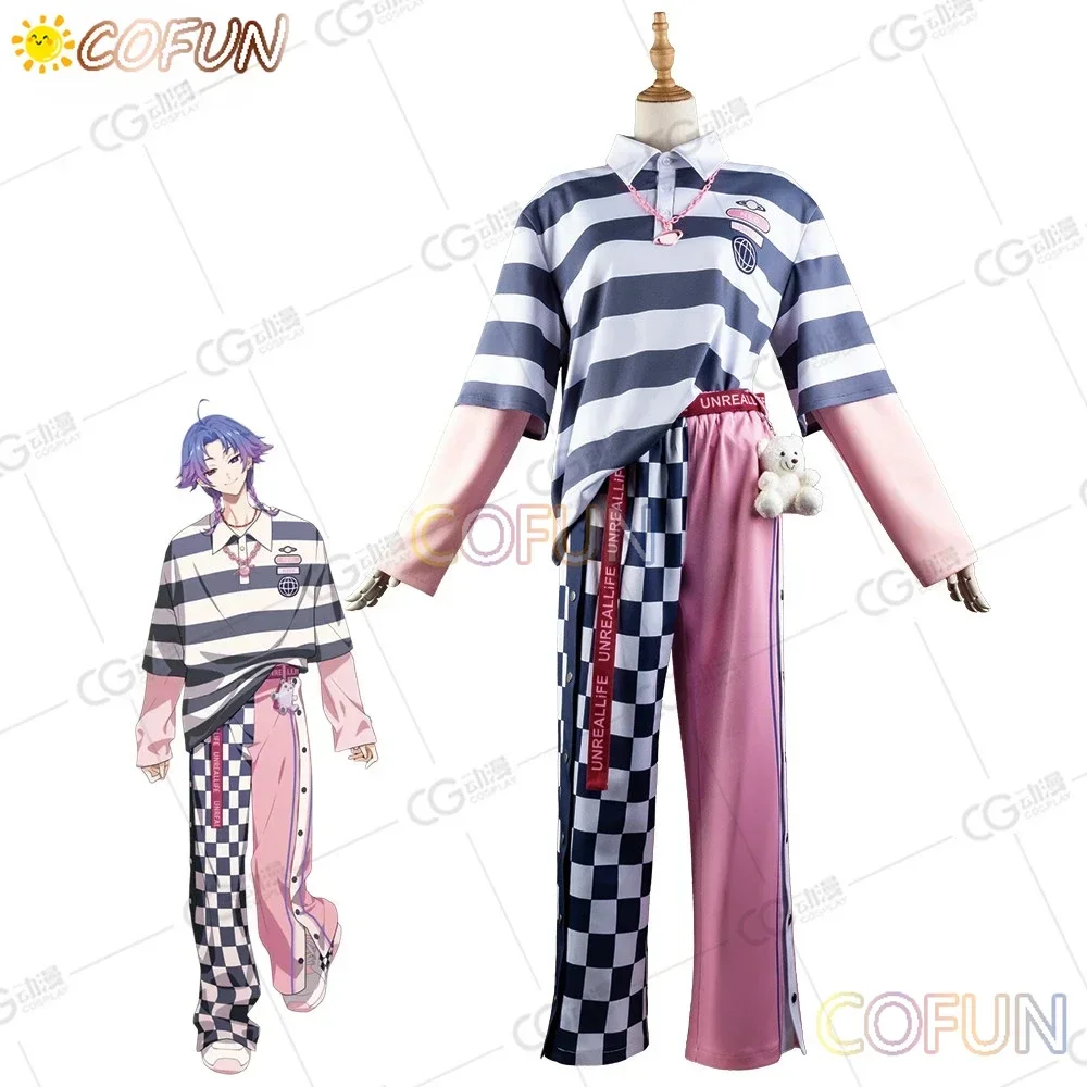 

18TRIP Netaro Yowa Cosplay Costume for Women Anime Outfit Halloween Suit Clothes Daily Wear Shirt Pants Belt Bear Necklace