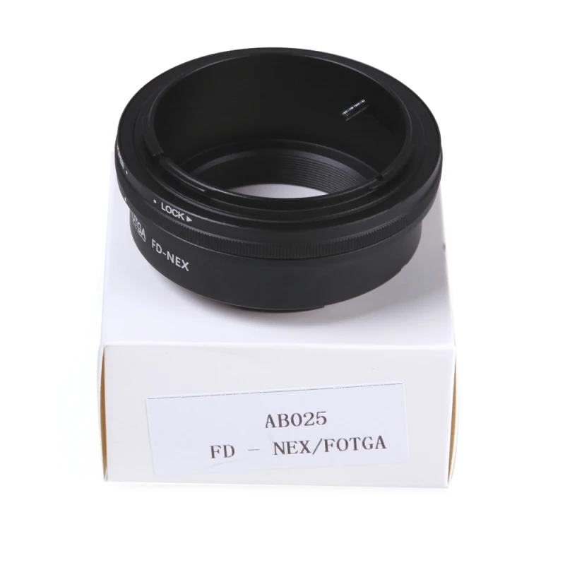 Fotga Adapter Mount Ring  for Canon FD Lens to Sony NEX E NEX-3 NEX-5 NEX-VG10 Canon FD Lens to Sony NEX E Mount Adapter