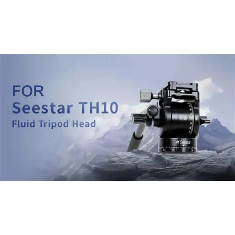 【THANKSGIVING DAY】ZWO Seestar TH10 Hydraulic Mounting Plate& For Head& TC20 Carbon Fiber Tripod For Astronomy Photography