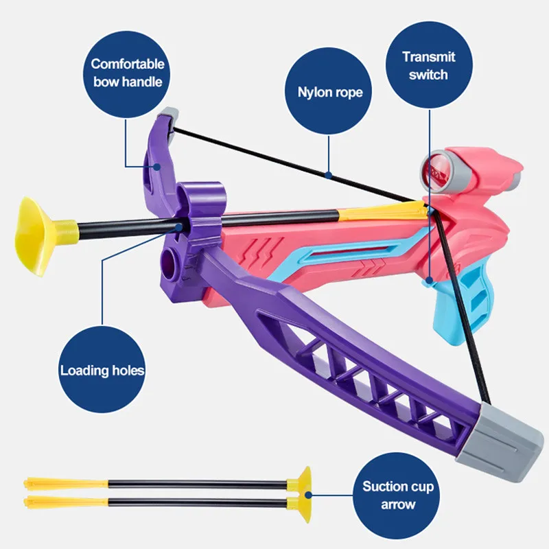 Automatische Kruisboog Guns Kinderen Schieten Sport Pijl En Boog Speelgoed Outdoor Games Ouder-kind Interactie Schieten Sport