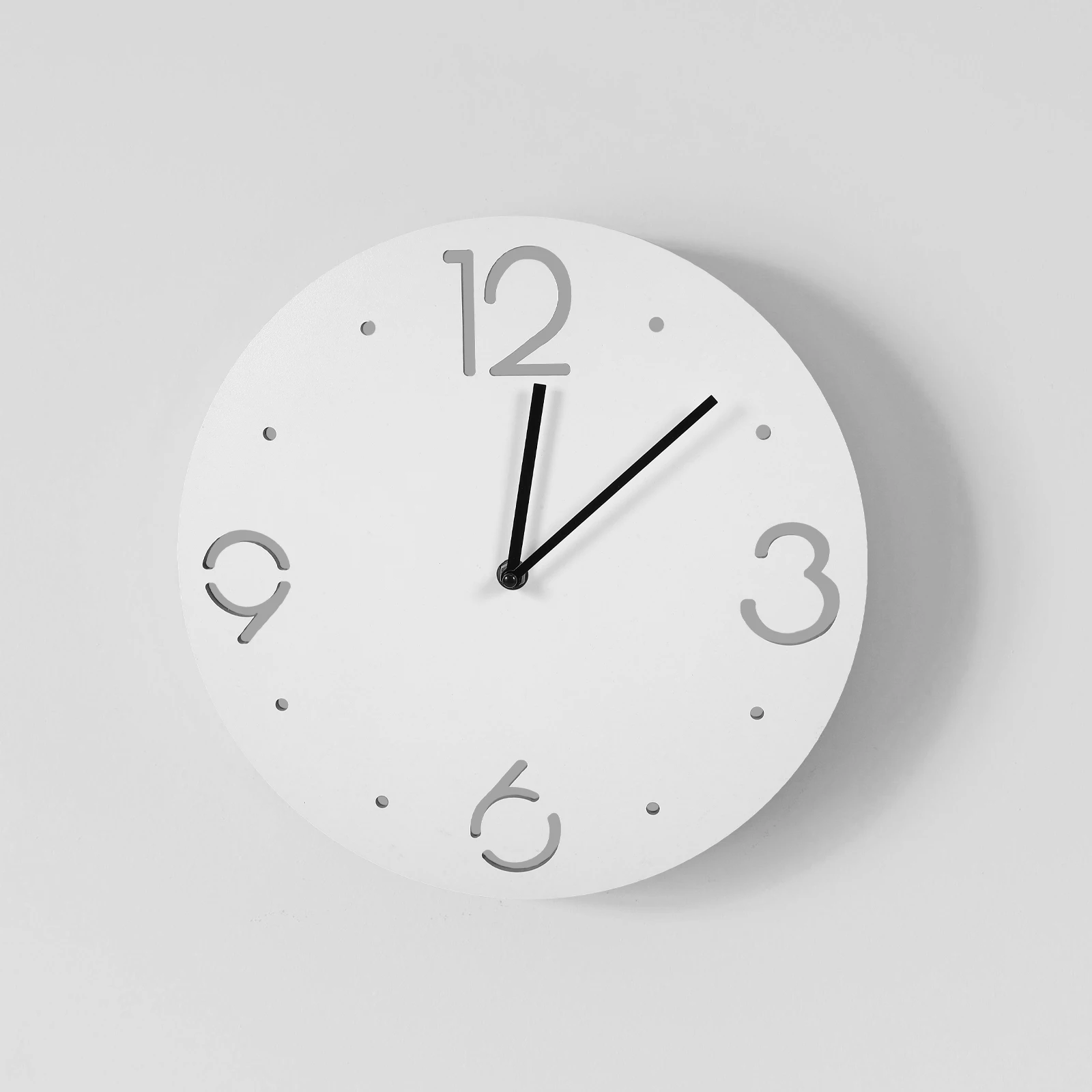 acrylic wall clock round clock arabic numeral clock silent clock decorative wall clock