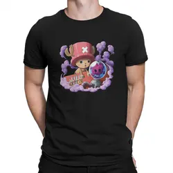 One-Pieces Anime Tony Tony Chopper Tshirt Homme Men's Streetwear Polyester T Shirt For Men