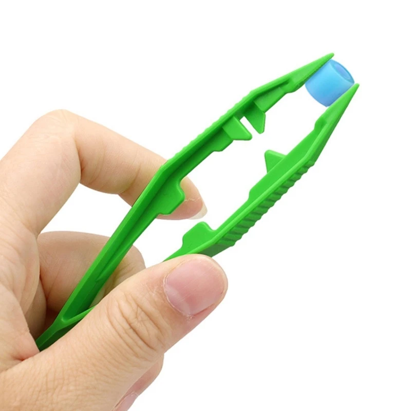 5 pezzi perline pinzette plastica colorata per perline progetto artigianale fai da te fatto a mano A0KF