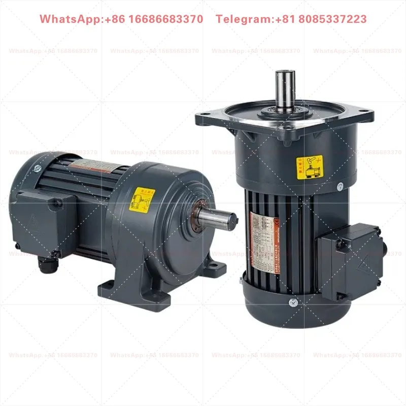 100W 18 Axis 3-5 Speed Ratio 3 Phase Geared Motor 220V 380V 2000W Industrial Electric Reduction Drive Motor