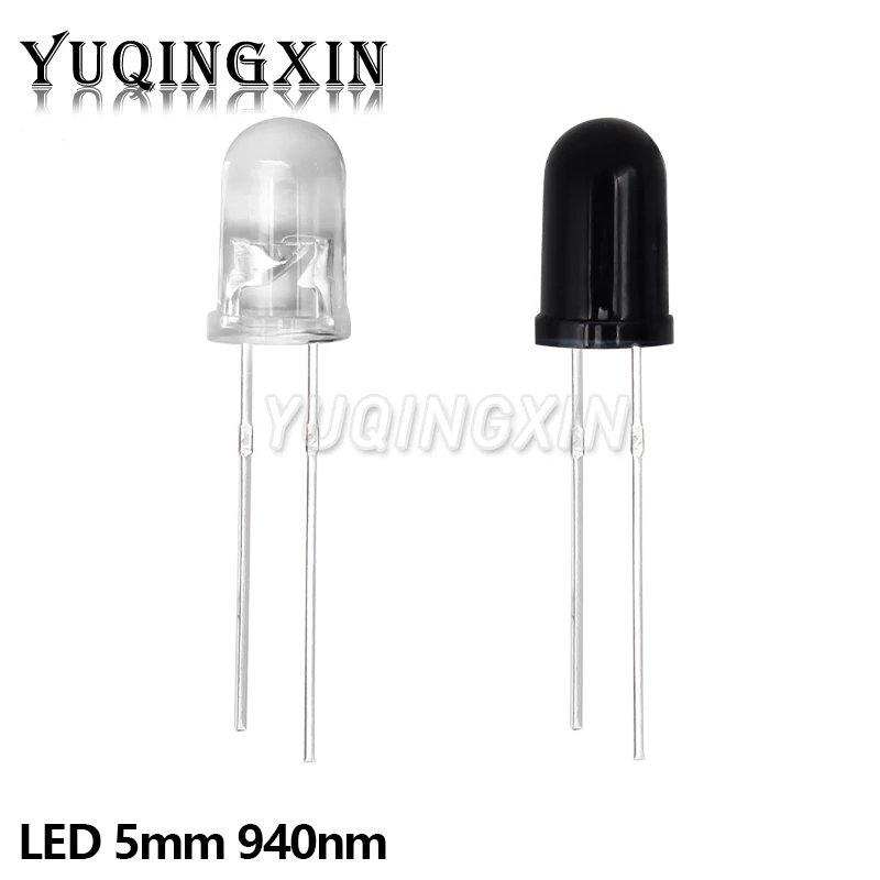 10pairs 3mm 5mm 940nm LED Infrared Emitter and IR Receiver Diode 301A for arduino