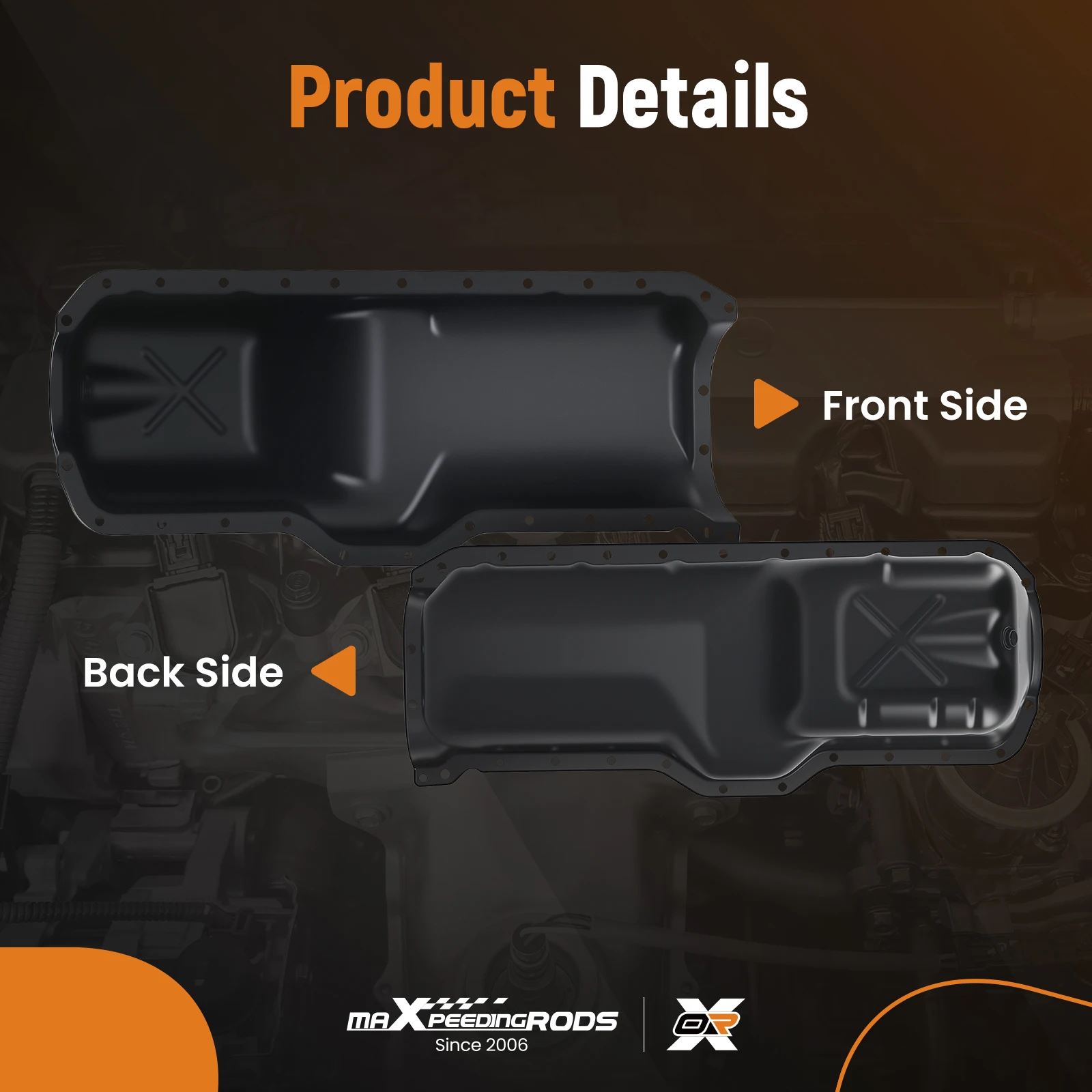 

Oil Sump Pan Kit for Jeep Wrangler TJ 4.0L 2000-2006 53010340AB