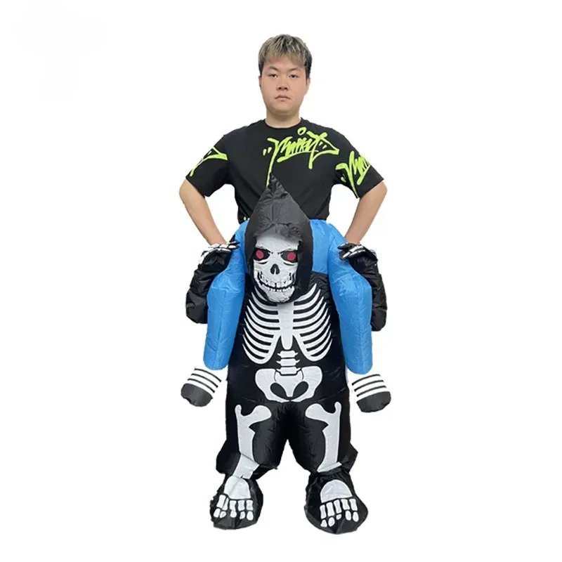

Inflatable Dinosaur Costume for Adults Halloween Christmas Role-playing Performance Funny Dress-up Suitable for Parties