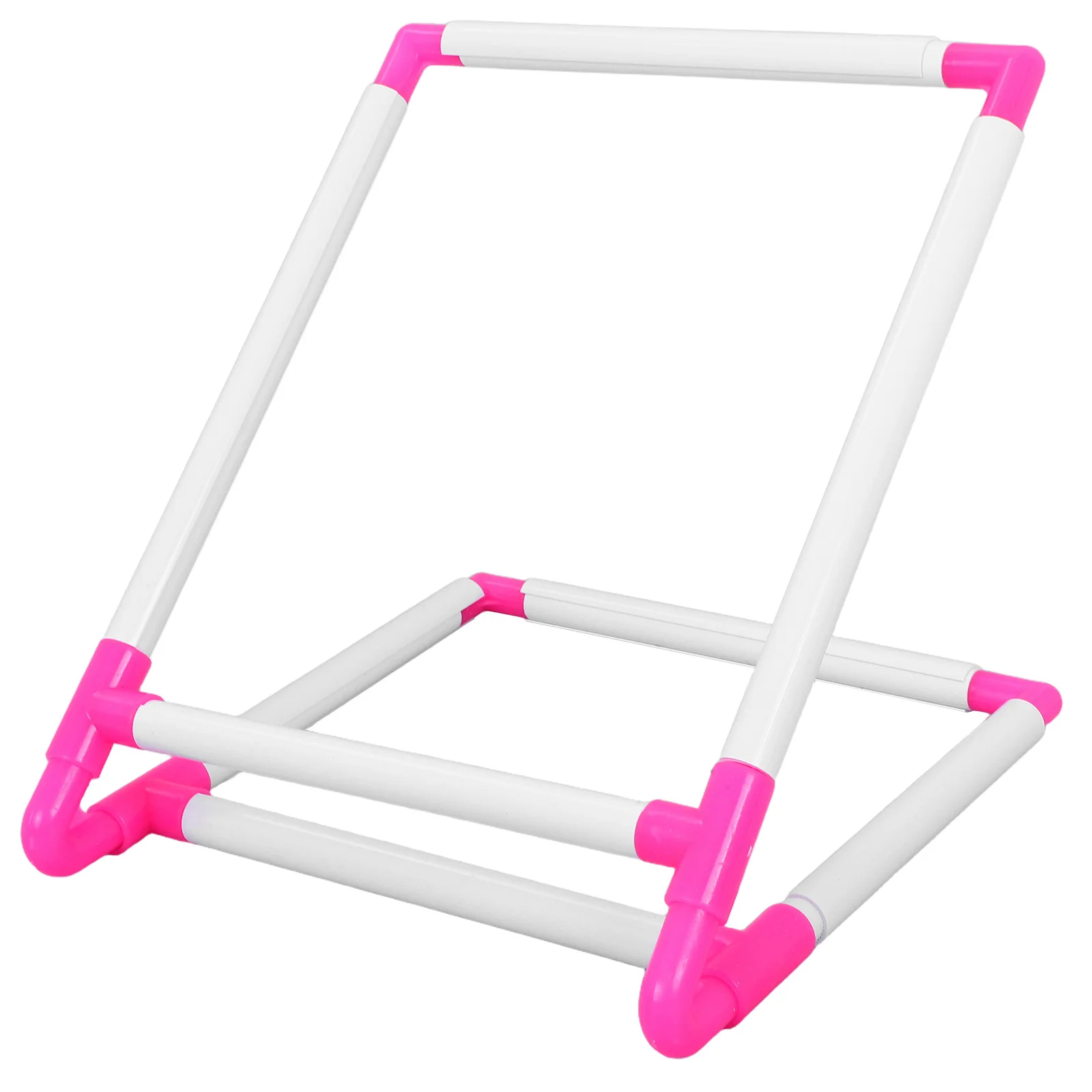 

1pc Cross Stitch Shelf Premium Pvc Desktop Stand For Embroidery Diy Craft Projects Cross Stitch Rack Embroidery Shelf For Table