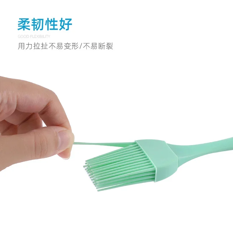 1PC Silicone Barbecue Brush Cooking Barbecue Heat Resistant Oil Brush Kitchen Supplies Stick Cake Tools Utensils Bbq Rill Utdoor