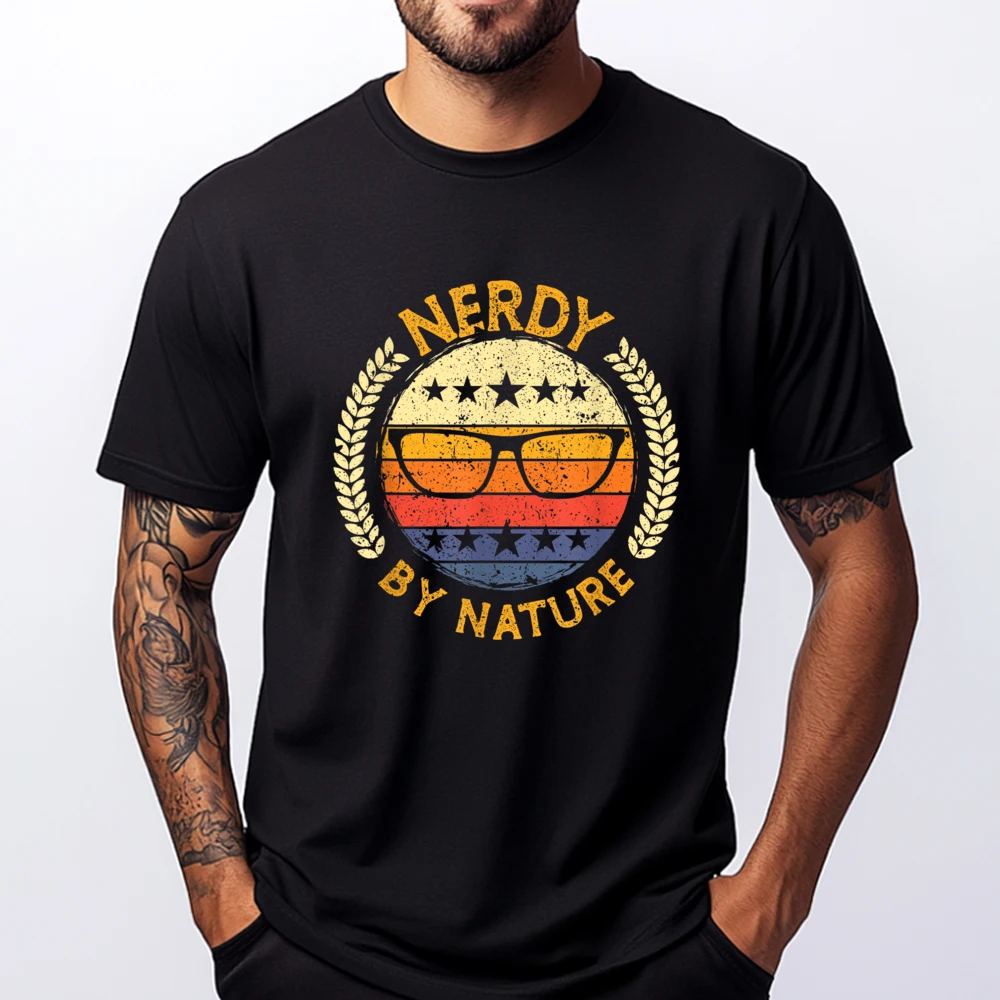 

By Nature Design For Computer Freaks Nerds Geeks Harajuku Female Christmas Shirt Graphic Camisa