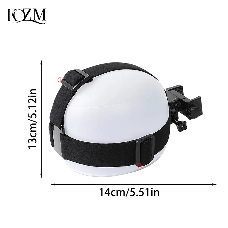 Support de bandeau monté sur la tête, support de téléphone portable réglable pour diffusion en direct, Perspective de première personne, support fixe, cadeau
