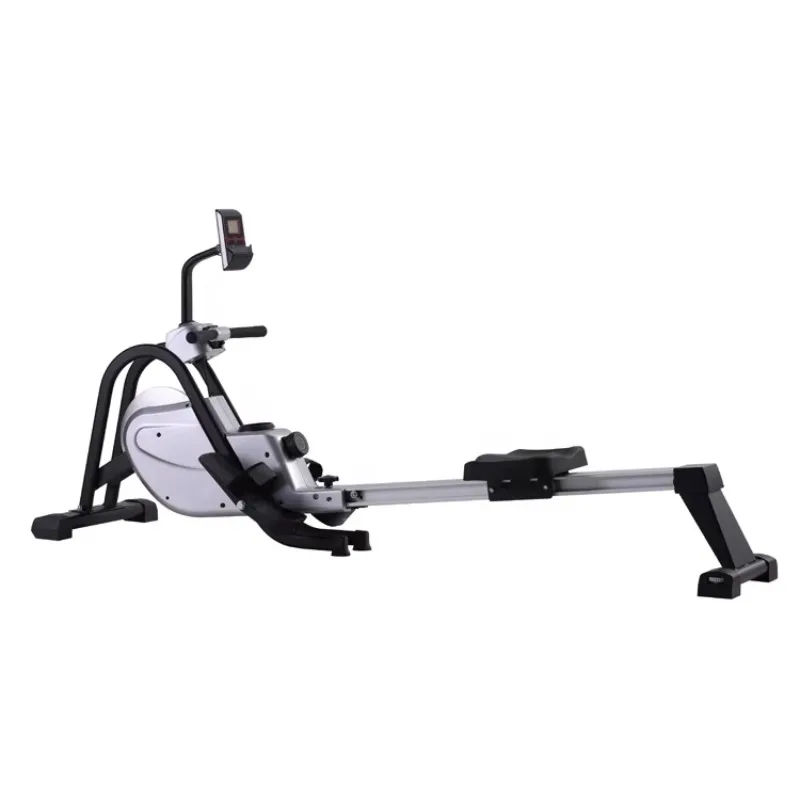 Rowing Machine Aluminium Fly Wheel Indoor Gym Foldable Rower Exercise Rowing Machine