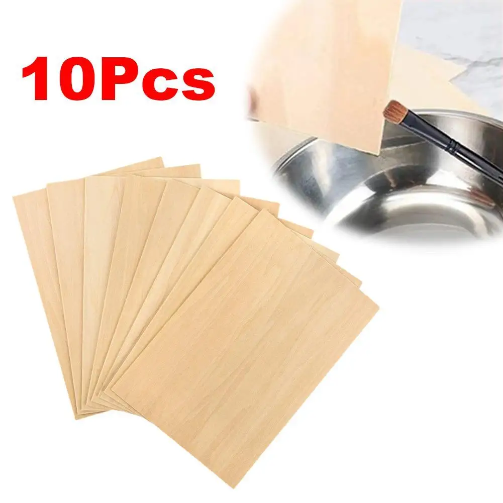 

10 шт. лист липы 2 мм, листы фанеры из липы, незавершенные тонкие листы дерева для лазерной резки, гравировки, моделирования своими руками