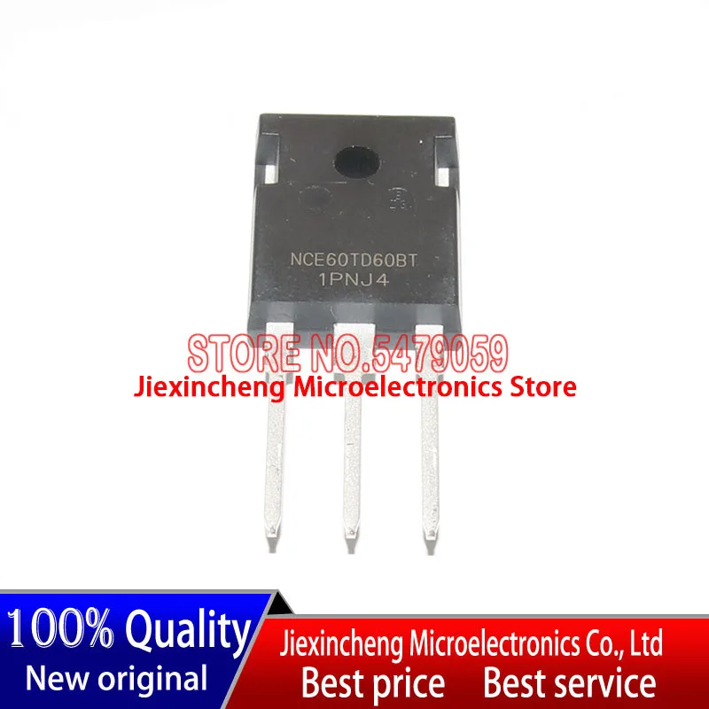 10PCS NCE60TD60BT NCE60TD60 TO-247 600V/60A IGBT 100% New Original