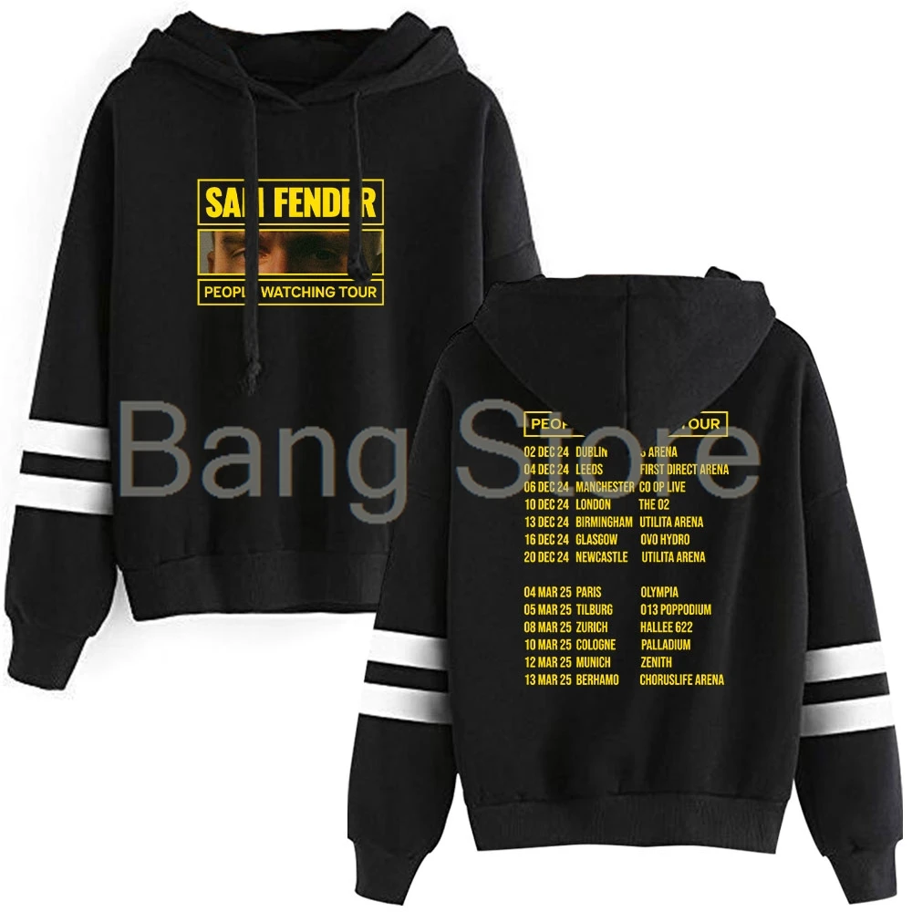 Sam Fender People Watching Tour Pullover Hoodie Unisex Kapuzenpullover Mode Unisex Trainingsanzug