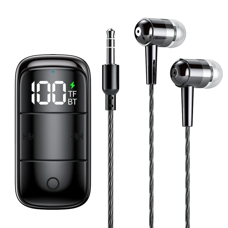 بلوتوث 5.3 استقبال الكمون المنخفض سماعة الألعاب ANC + ENC إلغاء الضوضاء 3.5 مللي متر AUX محول الصوت اللاسلكي مع هيئة التصنيع العسكري