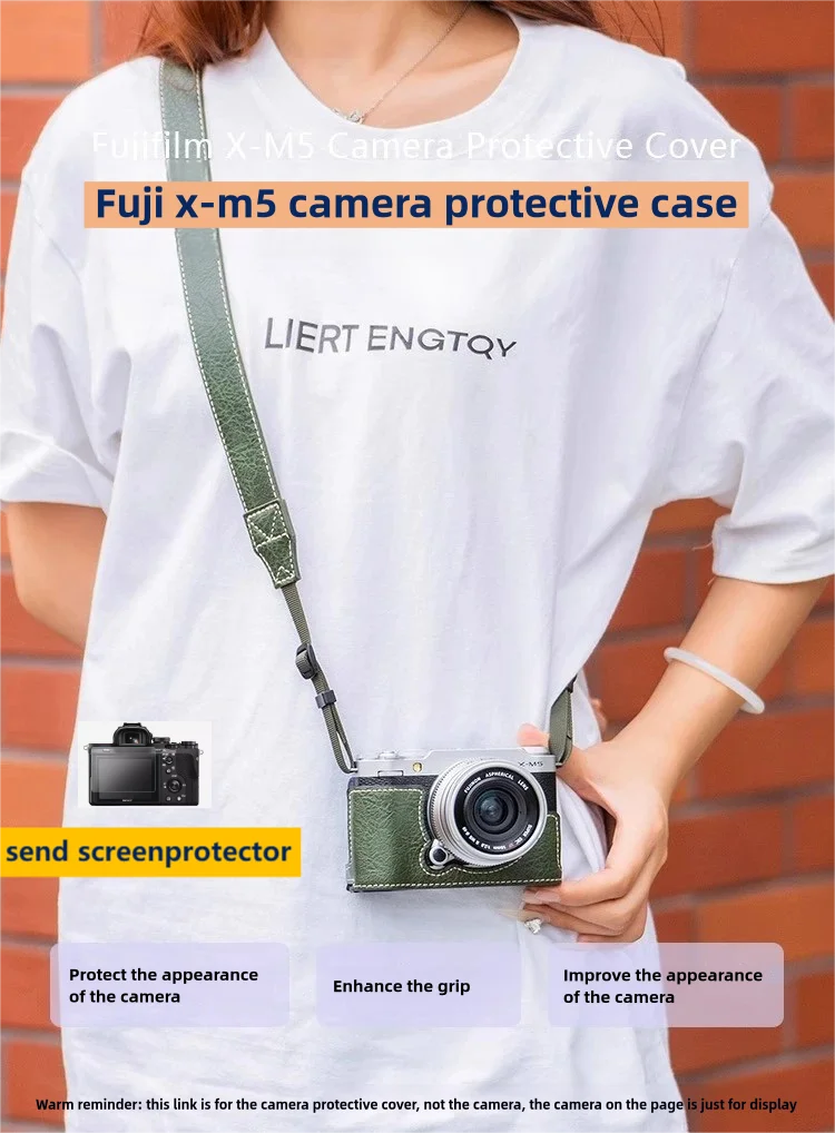 

Camera protective case for Fujifilm xm5 protective case XM5 camera leather case