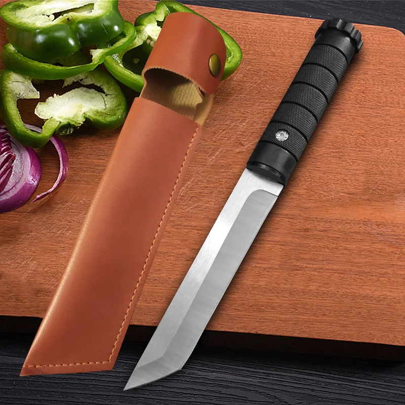 6 inch Stainless Steel Butcher Knife Cleaver Meat Chef Knife Sheep Fish Pig Fruit Cooking Knives ABS Handle Kitchen Boning Knife