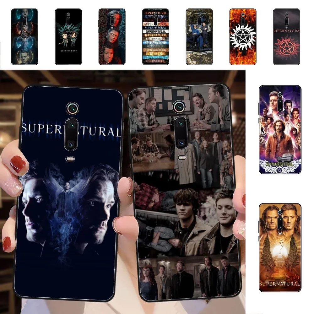 Supernatural tv show Phone Case For Redmi 5 6 7 8 9 10 plus pro 6 7 8 9 A GO K20 K30 K40 pro plus F3 Fundas