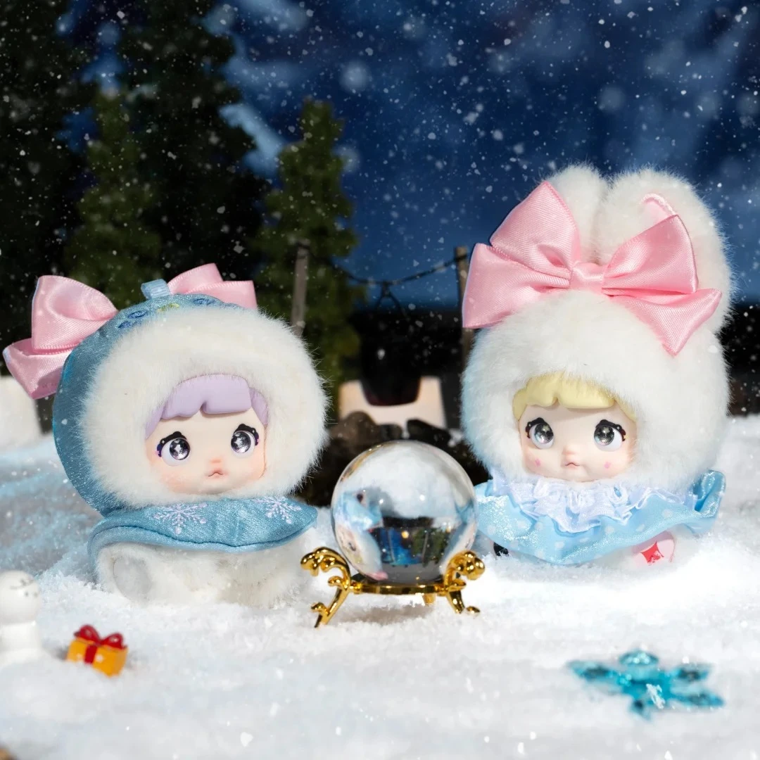 Nommi Baby Fairytale Town Series Blind Box Toy Mibao Vinyl Doll Mystery Box Nommi Princess Portachiavi con ciondolo Borsa a sorpresa Regalo