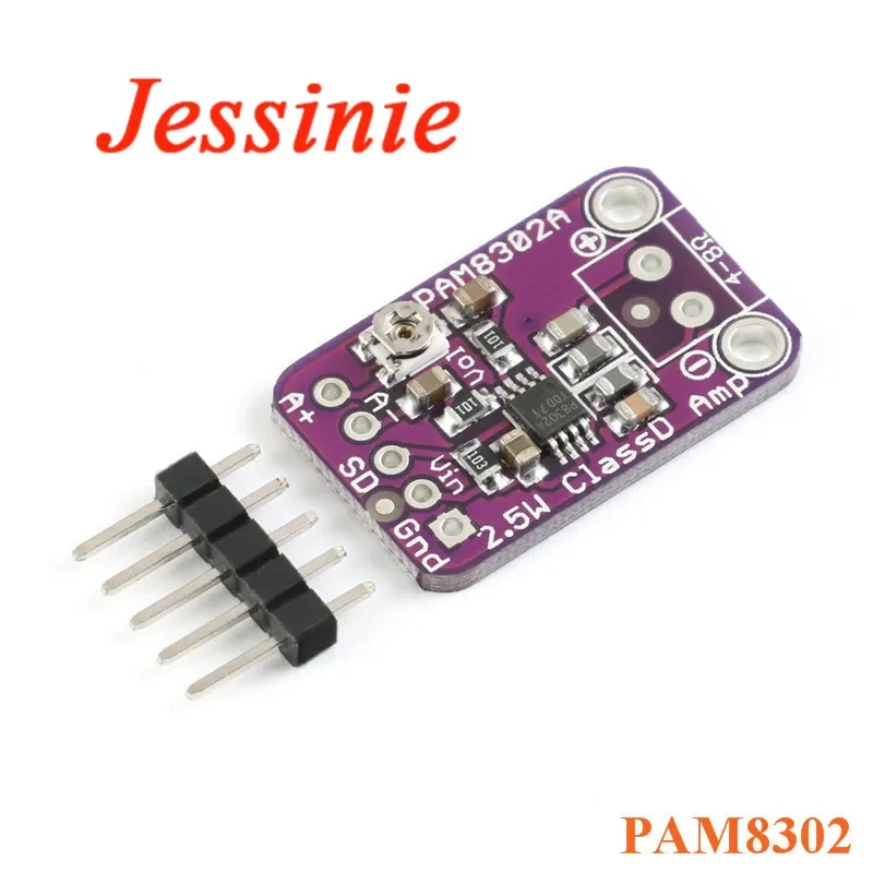 PAM8302A PAM8302 2.5W シングルチャンネルクラス D オーディオパワーアンプモジュール開発ボード