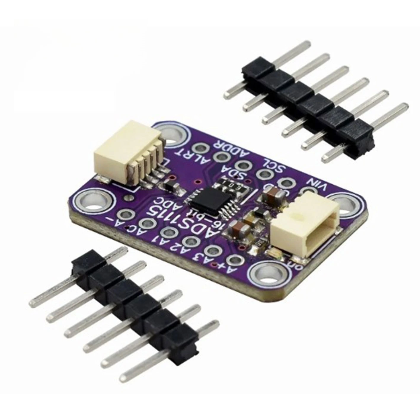 

16-bit ADC ADS1115 4-Channel Module Programmable Gain Amplifier STEMMA QT/Qwiic Compatible