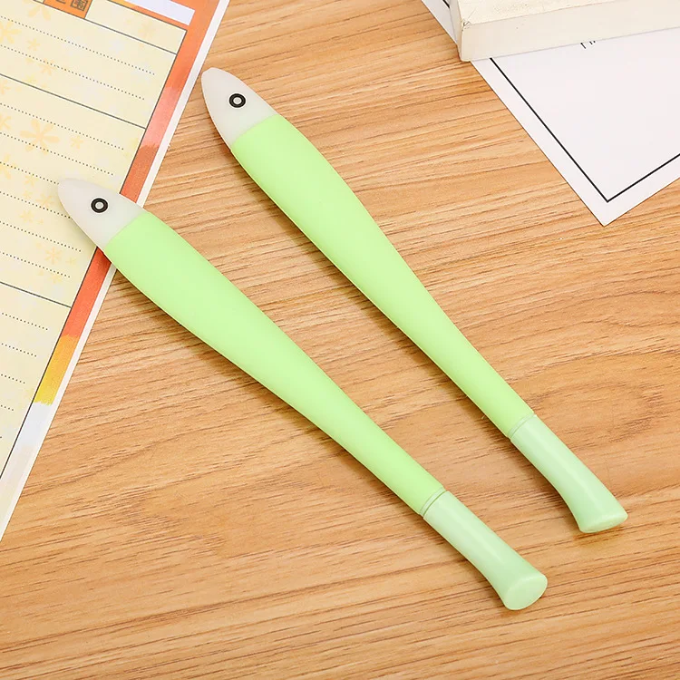 Stylo gel à base d'eau pour étudiants, 1 pièce, papeterie de dessin animé mignon, fournitures de bureau Couleur aléatoire